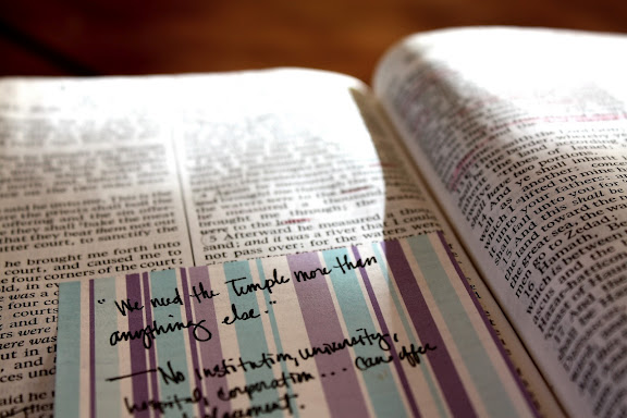 Scripture Study Tip: Use Sticky Notes