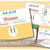 COMBO: Man and Woman: the coming together of Motherhood and Priesthood FLIPBOOK/Teacher version