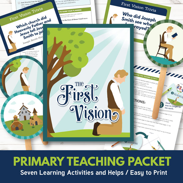 LDS Primary Lesson 5 - The First Vision