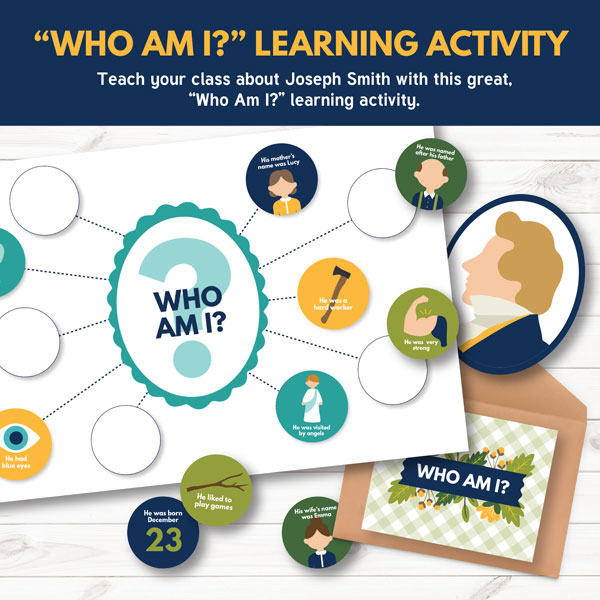 Primary 3 Lesson 4 - Joseph Smith's Childhood Teaching Activity