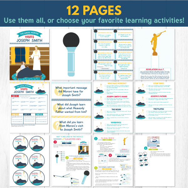 Primary 5 Lesson 3 The Angel Moroni Visits Joseph Smith The Red