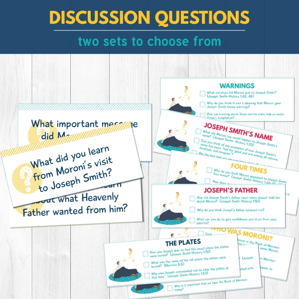 Primary 5 Lesson 3 The Angel Moroni Visits Joseph Smith The Red