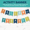 Follow the Prophet Activity Banner - Great for Primary Sharing Time or Family Home Evening