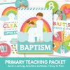 LDS Primary Lesson on Baptism - Primary 3 Lesson 10