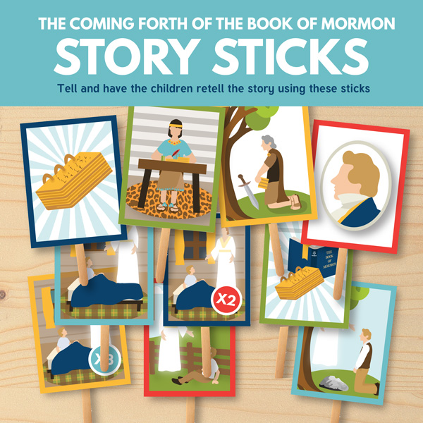 The Coming Forth of The Book of Mormon Story Illustrations - Great for Primary 3 Lesson 15