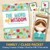 The Word of Wisdom Teaching Helps - Primary 3 Lesson 14