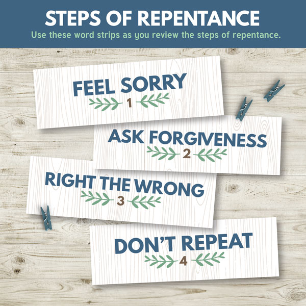 Choose the Right B: Lesson 22 – The Atonement of Jesus Christ - The Red