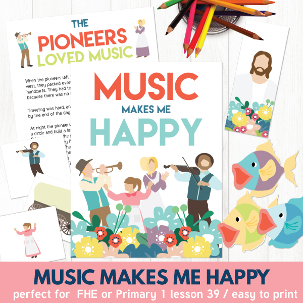 Primary 1 Lesson 39: Music Makes Me Happy - The Red Headed Hostess