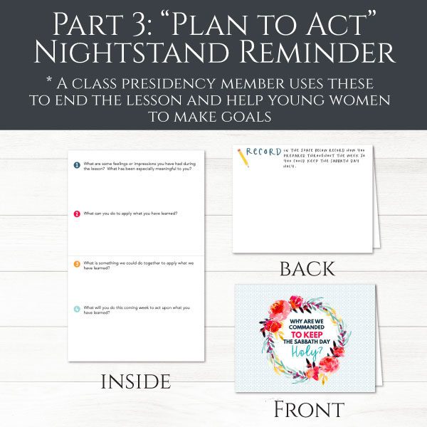 Combo Commandments Come Follow Me Lessons The Red Headed Hostess