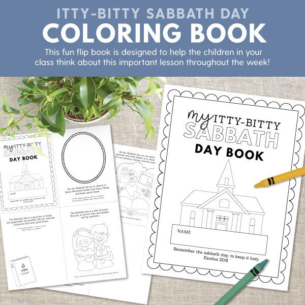 Primary 2 Ctr Lesson 37 I Can Keep The Sabbath Day Holy The Red Headed Hostess