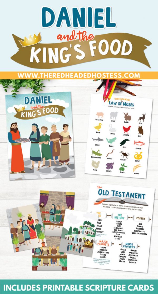 Primary 6 Lesson 40 Daniel and the King's Food The Red Headed Hostess