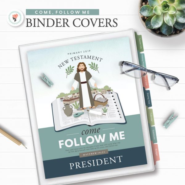 2019 LDS Primary Presidency Planner Follow Me New Testament