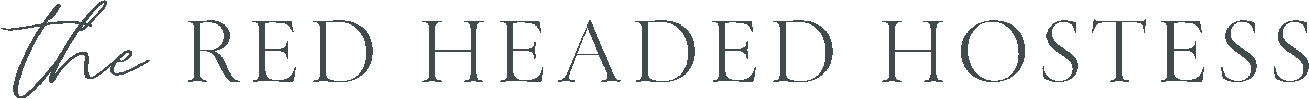 Come Follow Me - The Red Headed Hostess