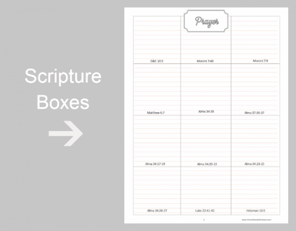 Prayer Study Packet