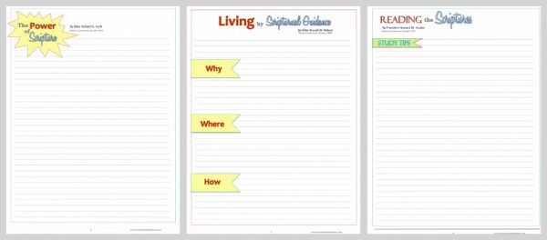 Scripture Study Packet