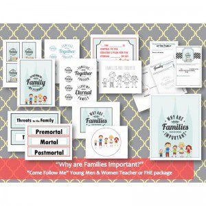 why is family important teacher and fhe package display image 800x800