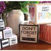 Prayer prints and DIY Prayer Blocks