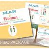 COMBO: Man and Woman: the coming together of Motherhood and Priesthood FLIPBOOK/Teacher version