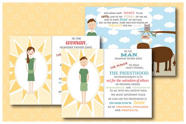 COMBO: Man and Woman: the coming together of Motherhood and Priesthood FLIPBOOK/Teacher version