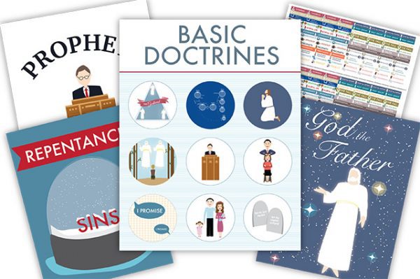 Basic Doctrines poster and stickers (package 1)