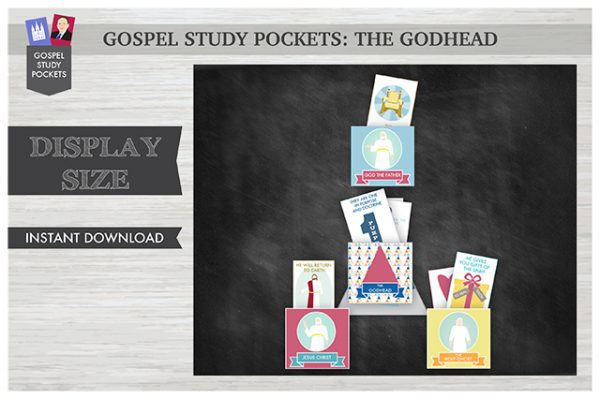 Gospel Study Pockets - The Godhead (Display Size)