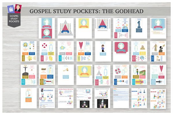 Gospel Study Pockets - The Godhead (Display Size)