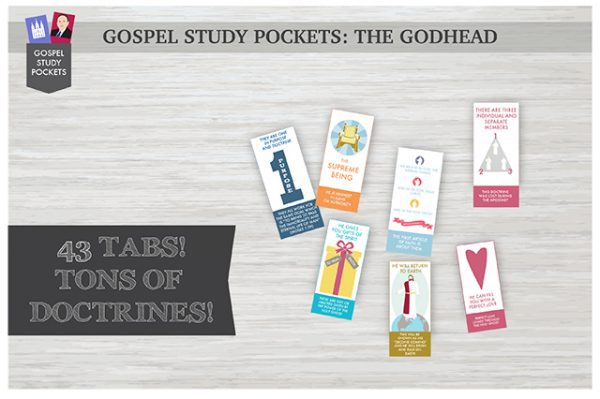 Gospel Study Pockets - The Godhead (Display Size)