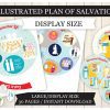 Plan of Salvation Illustrated - Display Size Teaching Package