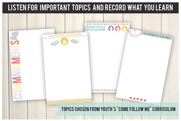 FLIPBOOK: General Conference: Notes by Topic
