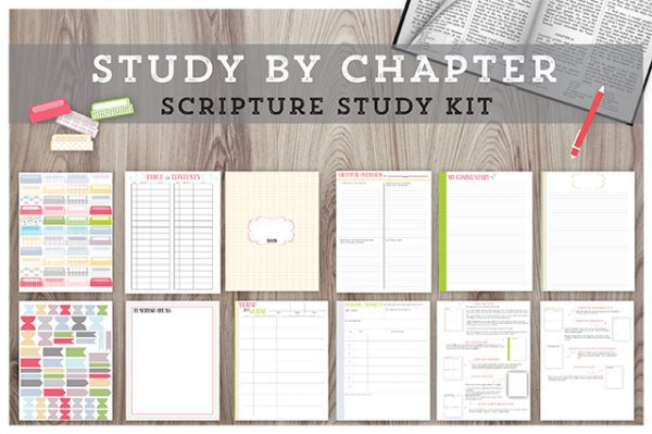 Study by Chapter and Topic Scripture Study COMBO Package