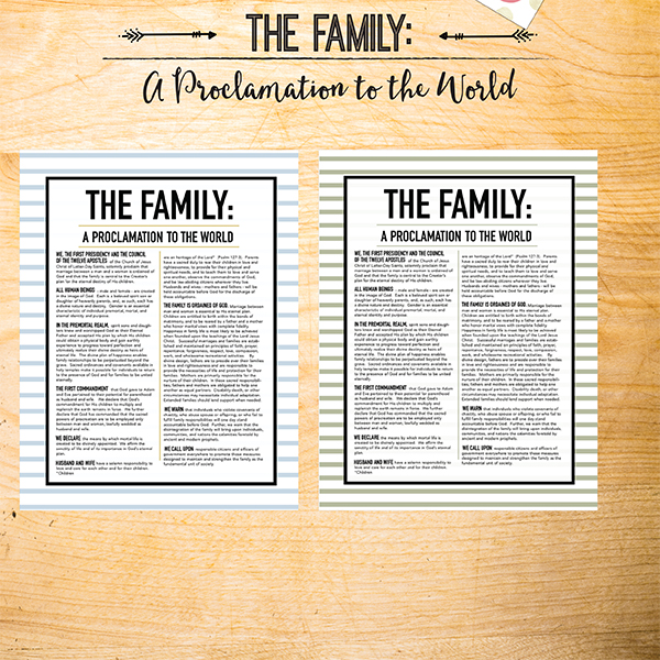 The Relatives: A Proclamation in the direction of the Entire world photograph about The Family a Proclamation to the World Printable called The Relatives: A Proclamation in the direction of the World-wide