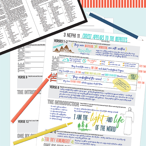 Book of Mormon Study Guides! The reviews on these books are amazing! They are designed to help YOU study, record, and even draw! You have to check it out!