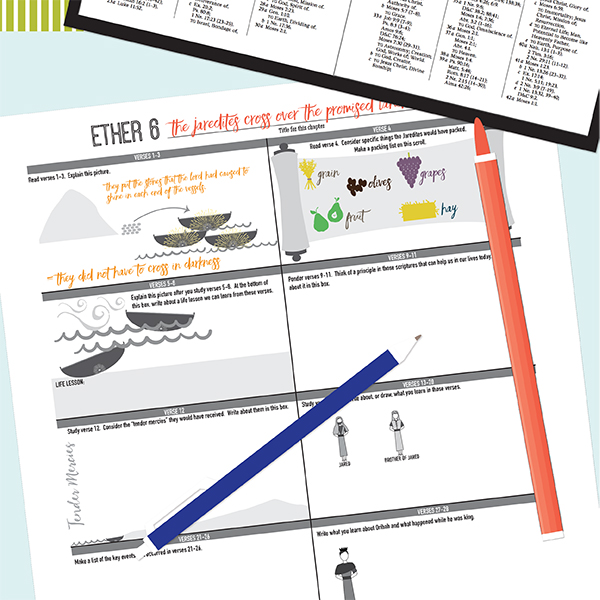 Book of Mormon Study Guides! The reviews on these books are amazing! They are designed to help YOU study, record, and even draw! You have to check it out!
