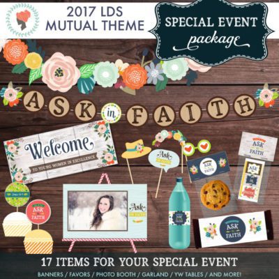 2017 Mutual Theme Special Events Decor Package - Ask in Faith