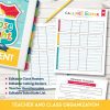 2017 LDS Primary Binder Class and Teacher Rosters