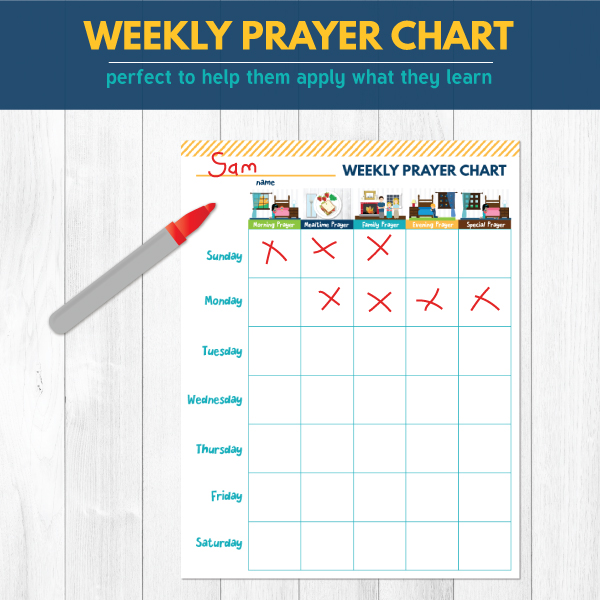 Prayer Chart Lds