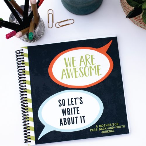 Mothers/Son Pass BackandForth Journal The Red Headed Hostess