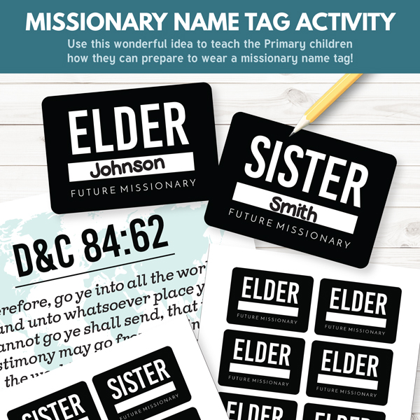 Missionary Name Tag Printable That Are Magic Obrien S Website Missionary Name Tag Printable That Are Magic Obrien S Website