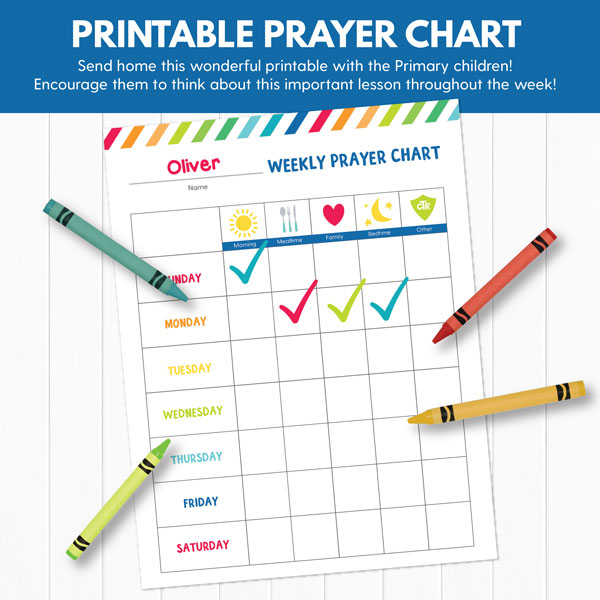 Prayer Chart Lds