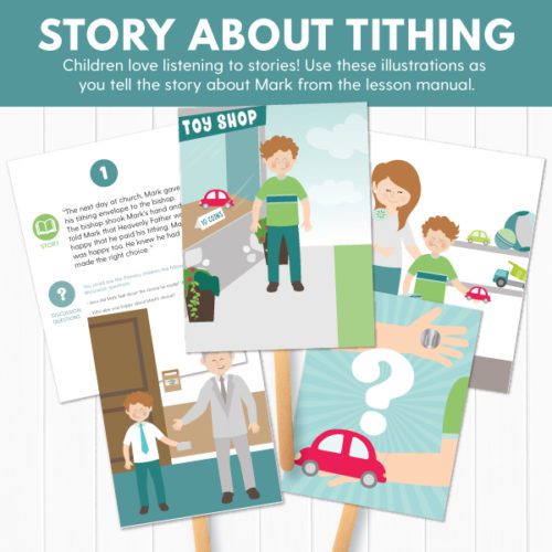 Primary 2 (CTR) Lesson 33 I Can Pay Tithing The Red Headed Hostess