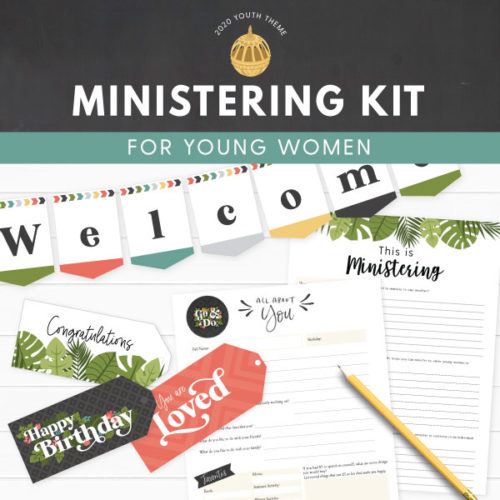 2020 Go & Do: Young Women Ministering Kit - The Red Headed Hostess