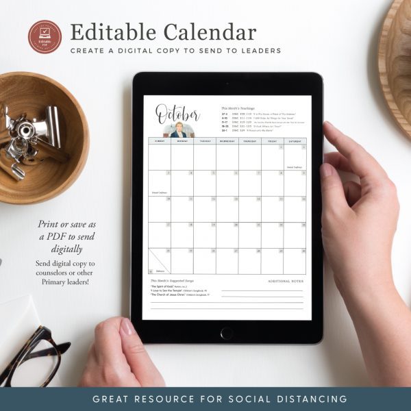 2021 Primary Calendar The Doctrine and Covenants