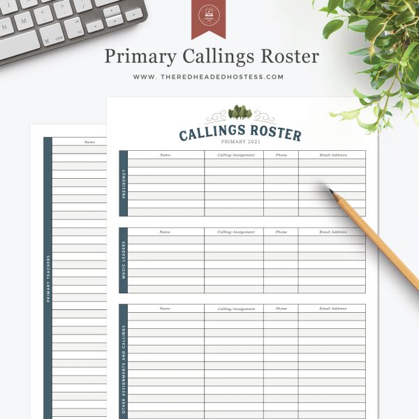 2021 Primary Planner