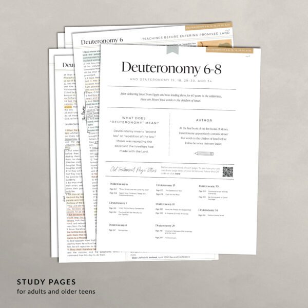 Deuteronomy6 815 1829 3034 StudyandTeachingHelps 7