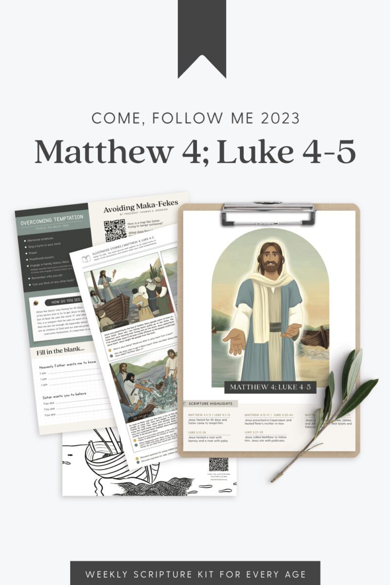 Matthew 4; Luke 4-5 - The Red Headed Hostess