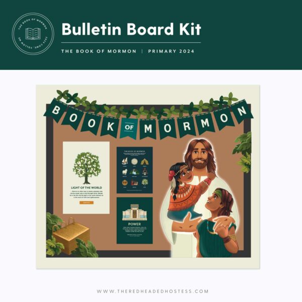 2024 I Am a Disciple of Jesus Christ: Bulletin Board Kit - The Red Headed  Hostess