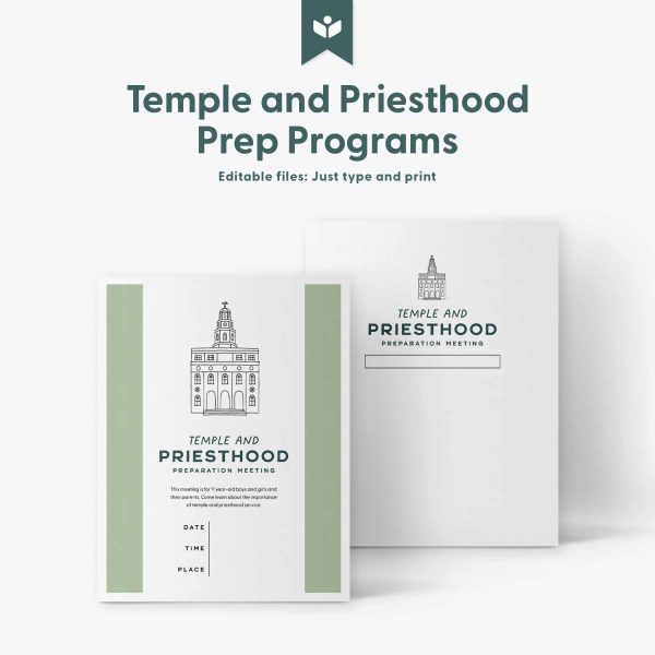 2026 Primary OldTestament TempleandPriesthoodPrep 2