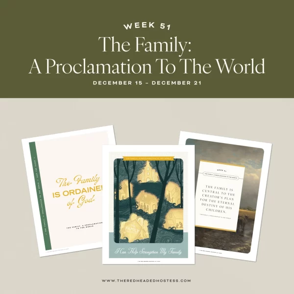 TheFamilyProclamation StudyandTeachingHelps 1