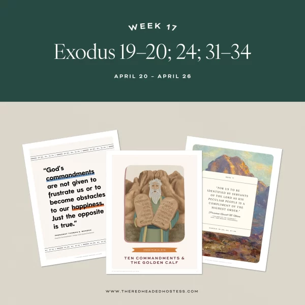 Exodus19 20;24;31 34 StudyandTeachingHelps 1